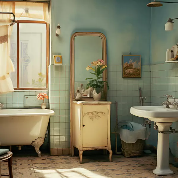 1950 Bathroom Remodel in Moscow, Idaho