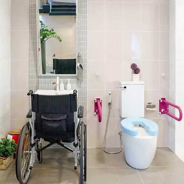 Handicap Bathroom Remodel in Moscow, Idaho