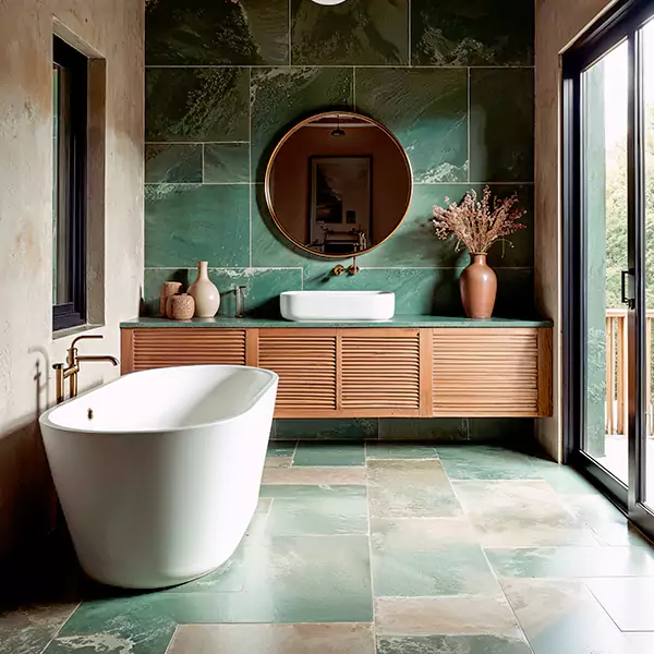 Rustic Bathroom Remodel in Moscow, Idaho