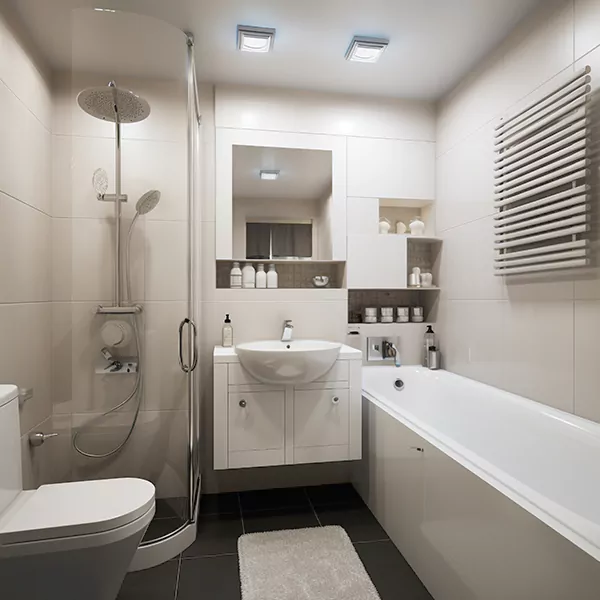 Simple Bathroom Remodel in Moscow, Idaho