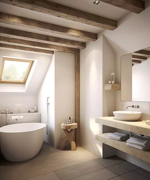 Moscow, ID Homeowners Trust Rebath Moscow for Rustic Bathroom Work