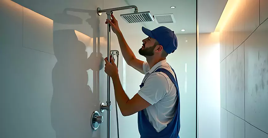 Full Shower Remodel in Moscow