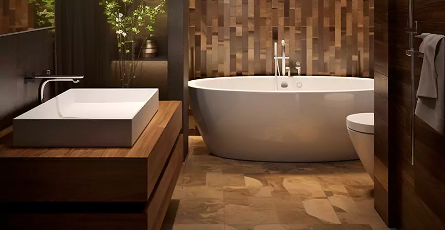 New Bathroom Walk-In Shower in Moscow