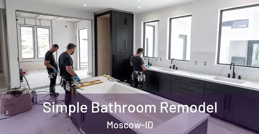 inner Bathroom imggen Simple Bathroom Remodel Moscow-ID